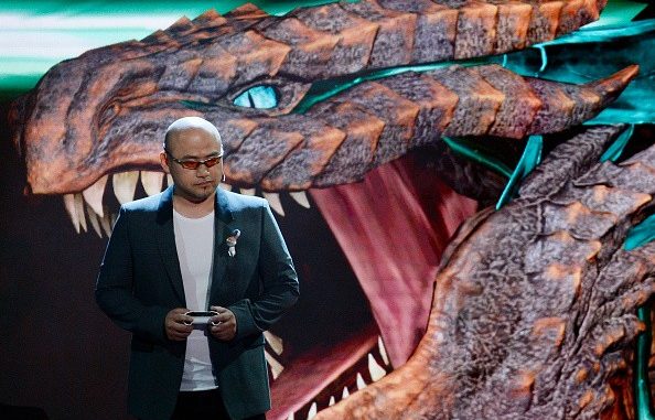 hideki-kamiya-director-at-platinum-games-introduces-the-video-game-scalebound-during-microsoft-corp-xbox-at-the-galen-center-on-june-13-2016-in-los-angeles-california