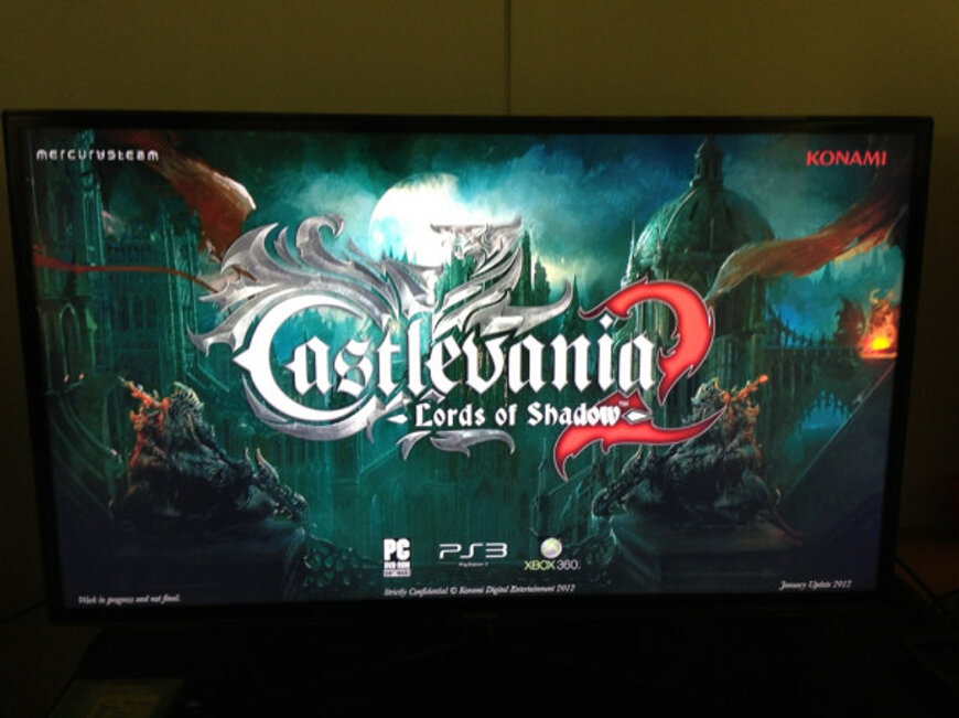 Castlevania: Lords of Shadow 2 is showing now in Madrid
