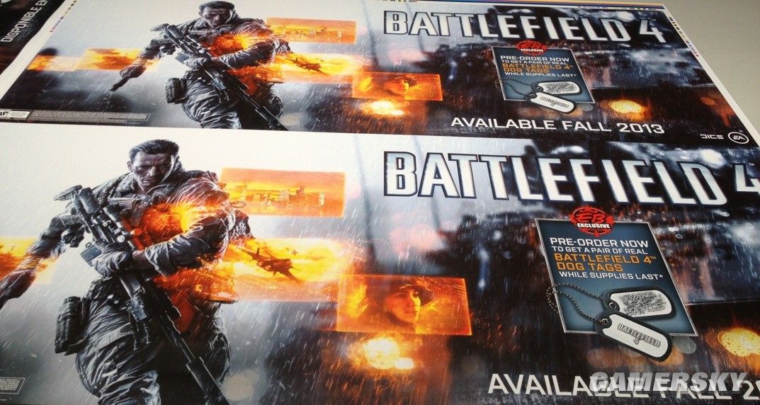 Leak: Battlefield 4 pre-order poster. Release this Fall.