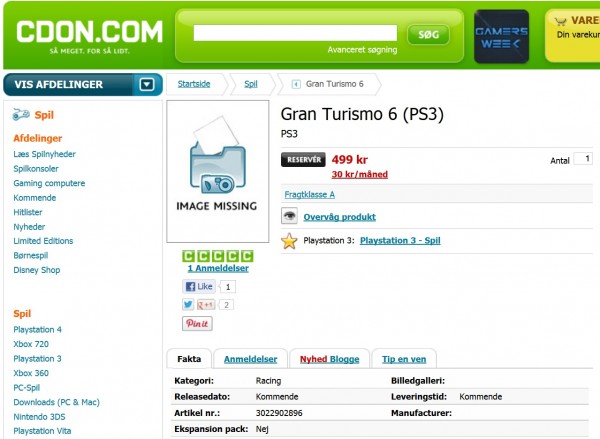 GT6 ps3 2 600x439 Rumor: Gran Turismo 6 listed for Playstation 3. | VGLeaks 2.0