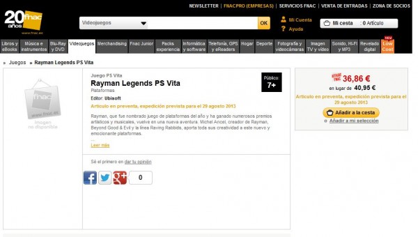 rayman legends ps vita 600x340 Rayman Legends coming to PS Vita | VGLeaks 2.0
