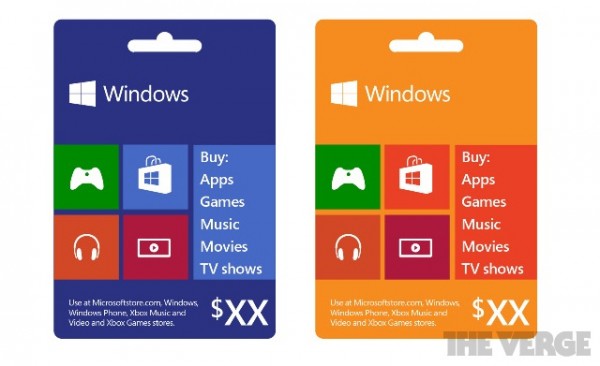 Microsoft Gift Cards 600x366 Rumor: Microsoft will replace MS Points | VGLeaks 2.0