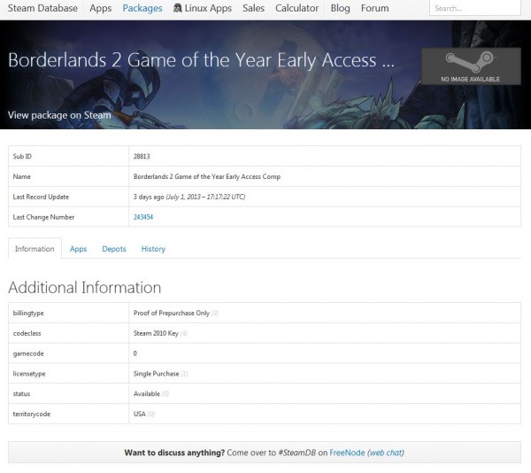 borderlands2goty steam 600x534 Borderlands 2 Game of the Year Edition spotted on Steam Database | VGLeaks 2.0
