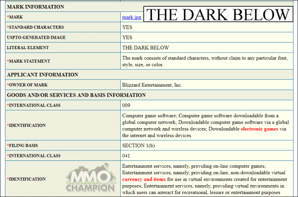 theDarkBelow 600x398 Blizzard registers ‘’The Dark Below’’, WoW or Diablo III expansion? | VGLeaks 2.0