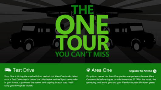 Leak: Xbox One Demo Tour revealed (Update: It's official. Locations in the link)