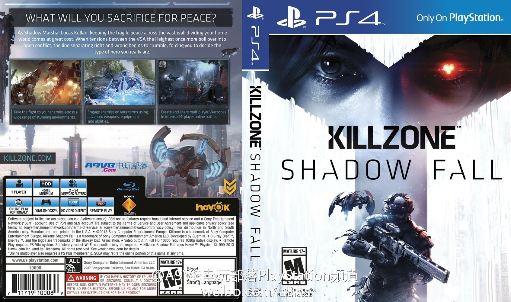  Killzone Shadow Fall (PS4) : Video Games