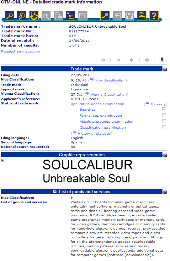 soul calibur unbreakable soul Namco Bandai trademarks Soul Calibur: Unbreakable Soul | VGLeaks 2.0
