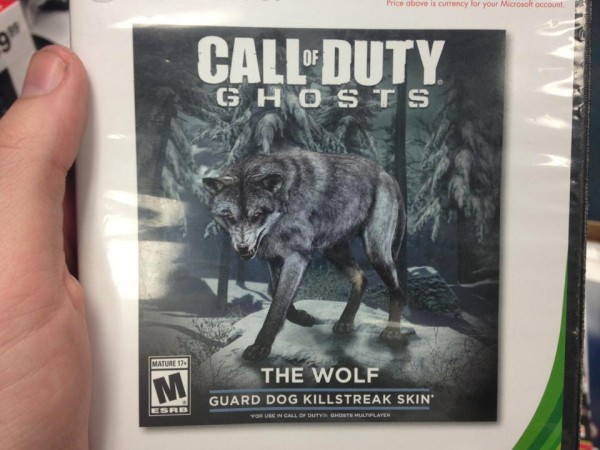 Rumor – “The Wolf”, DLC for Call of Duty: Ghosts available December 12