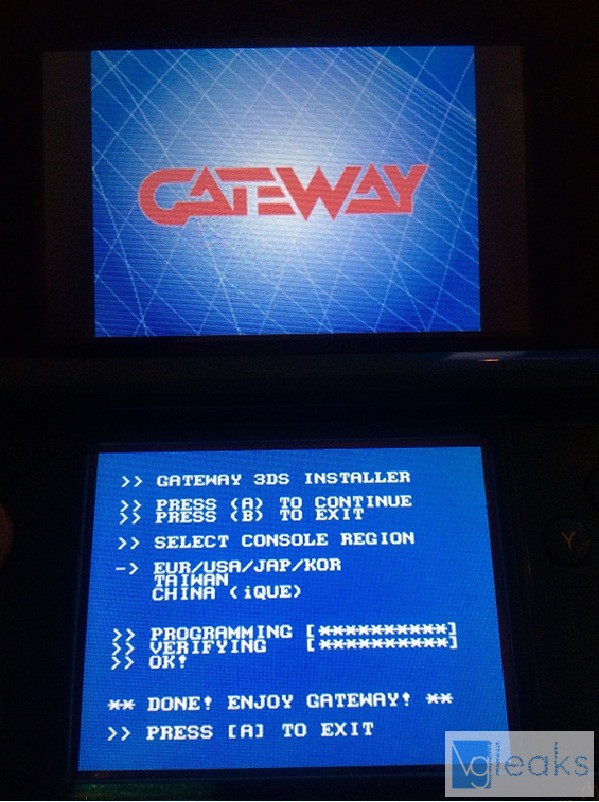 3ds gateway 71 Review: Gateway 3DS, the first Nintendo 3DS flash card | VGLeaks 2.0