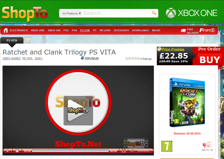ratchettrilogyvita UK retailer lists "Ratchet and Clank Trilogy" for PS Vita | VGLeaks 2.0