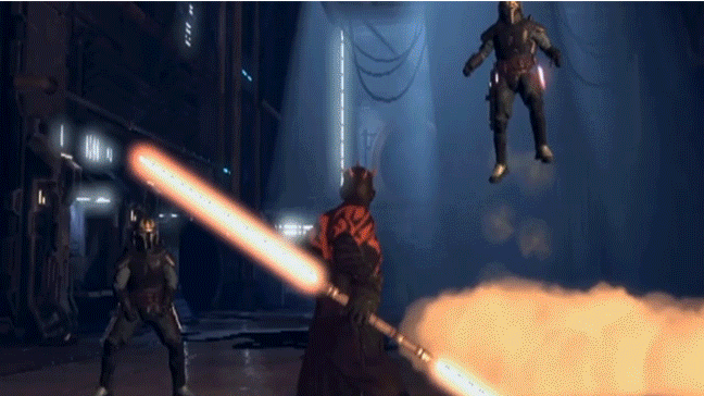 Leaked video from a cancelled Darth Maul Star Wars Game