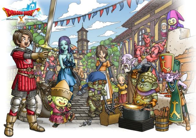 Rumor: Square Enix considering the release of Dragon Quest X overseas