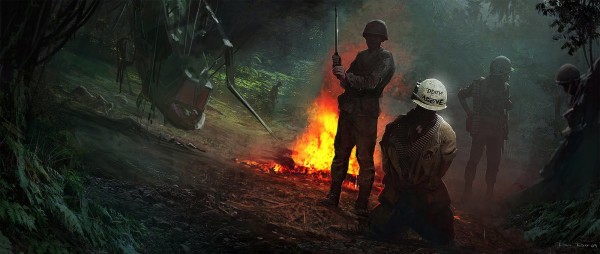 CallofDuty vietnam 600x254 Concept art from SledgeHammer cancelled Call of Duty game emerges | VGLeaks 2.0
