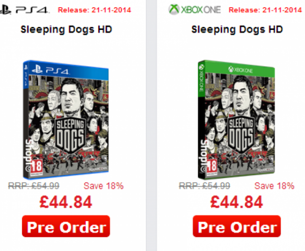 sleeping hd 1 600x495 (Rumor) Sleeping Dogs coming to PS4 and Xbox One | VGLeaks 2.0