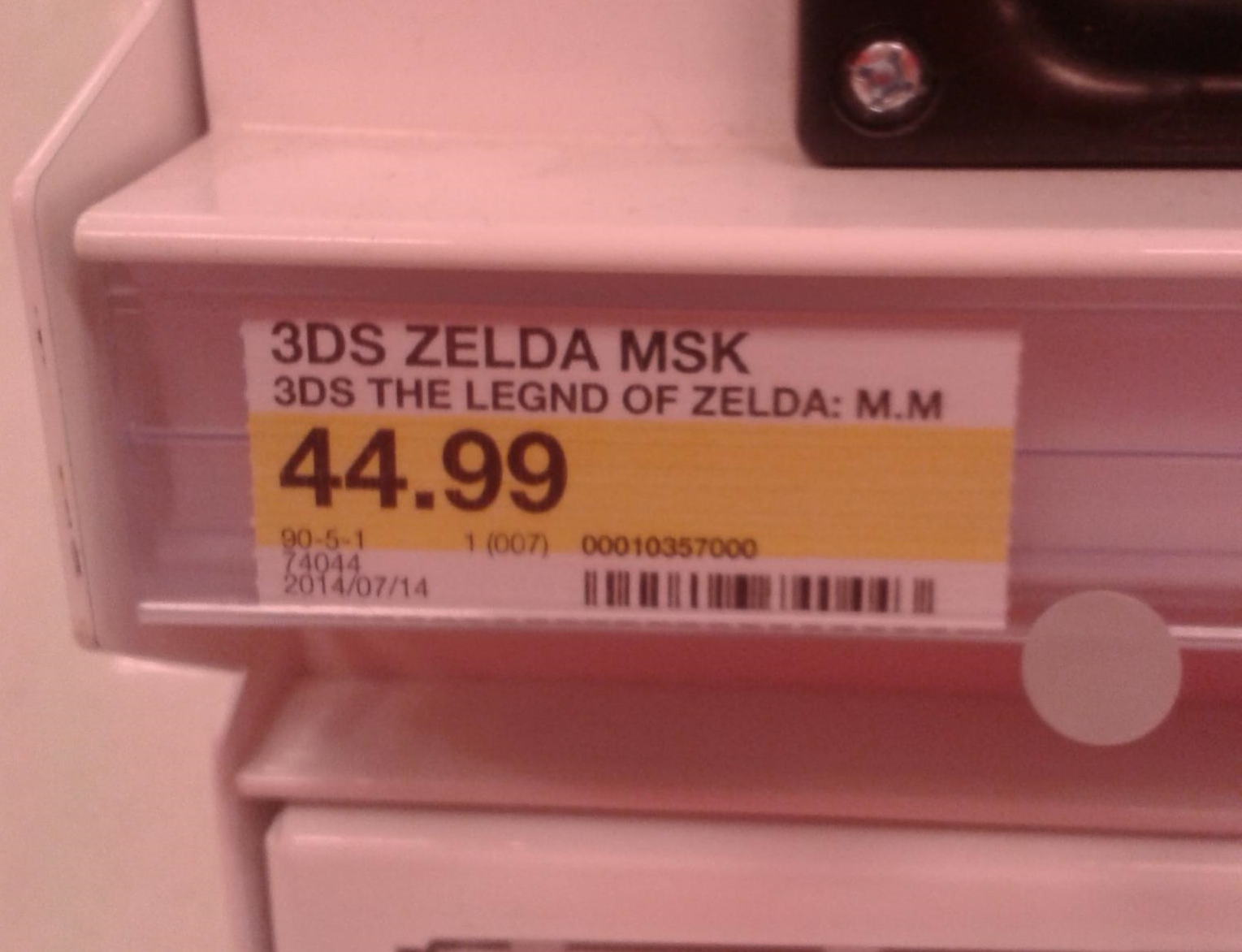 The Legend of Zelda: Majora’s Mask unintentionally leaked by Target?