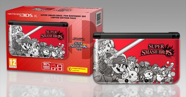 smashred 600x315 Walmart ad leaks red and blue Super Smash Bros. 3DS XL for North America | VGLeaks 2.0