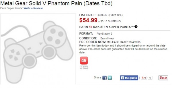 mgs v rakuten 600x308 Metal Gear Solid V: The Phantom Pain listed to be available on February 24 | VGLeaks 2.0