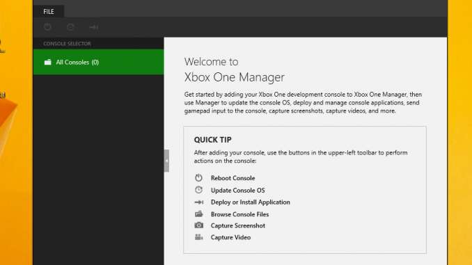 Application Xbox One