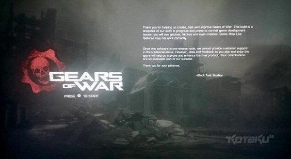 gow remaster 600x328 Rumor: Gears of War remaster coming to Xbox One. Multiplayer test build currently live | VGLeaks 2.0