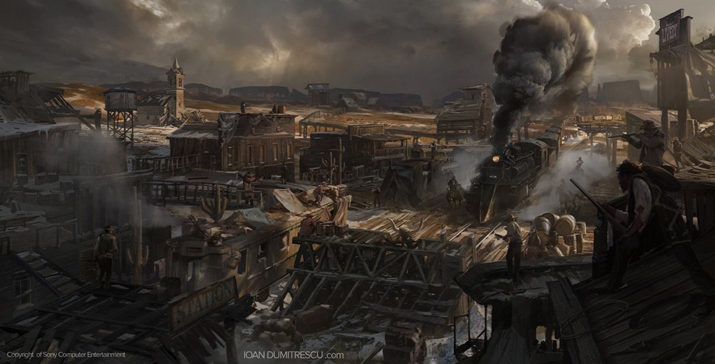 Ioan Dumitrescu Art Barricade SCE 1024x521 [Rumor] Sony could be developing a western game | VGLeaks 2.0