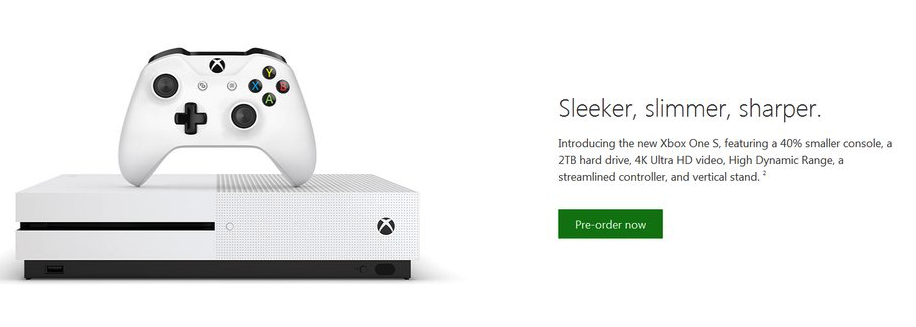 [Leak] Xbox One S picture: 4K, 40% smaller, 2TB HDD