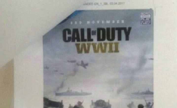 Call of Duty: WWII could be available on November 3rd