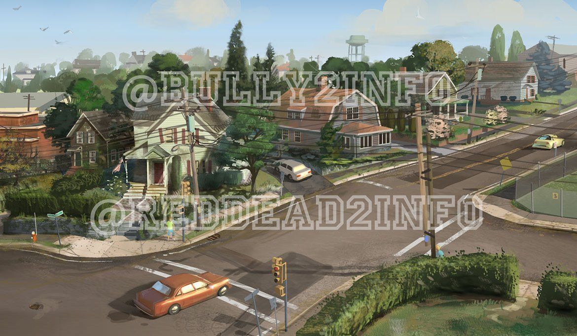 What could Bully 2 look like, based on leaked concept art : r/rockstar