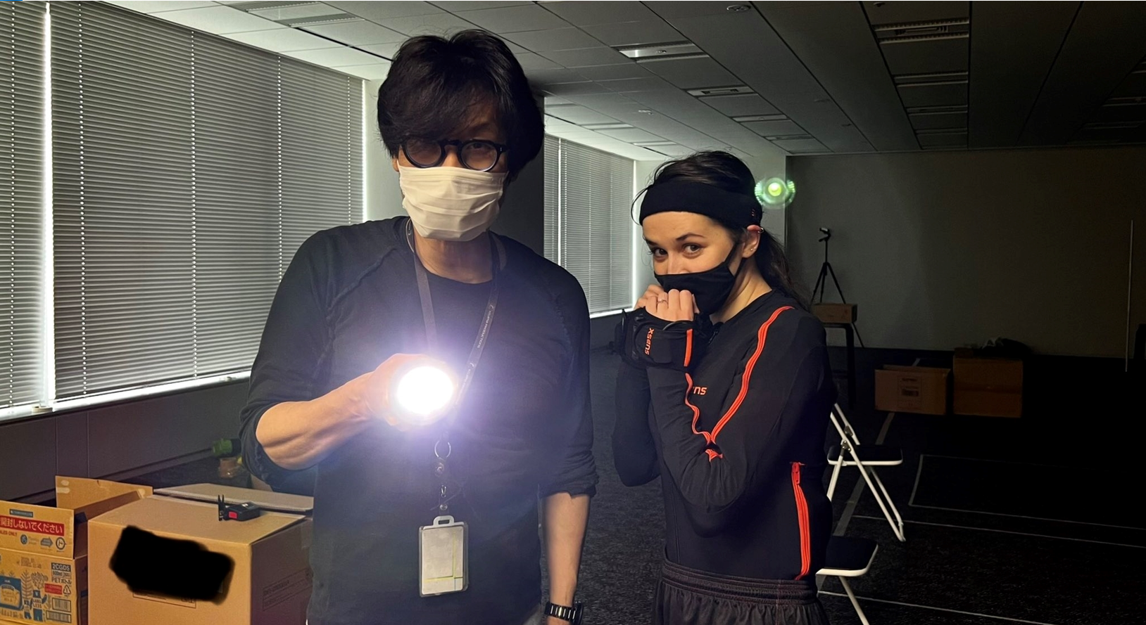 kojima flashlight.jfif  [Leak] Overdose is Hideo Kojimas new horror video game | VGLeaks 2.0