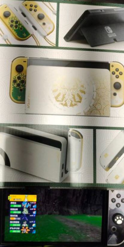 b [Rumor] Leaked pictures of The Legend of Zelda: Tears of the Kingdom Special Edition OLED Switch | VGLeaks 2.0
