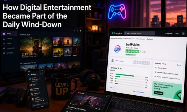 How Digital Entertainment Became Part of the Daily Wind-Down
